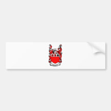 BARRETT Family Crest Bumper Stickers