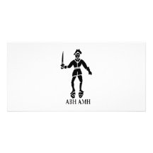 Bart Roberts #1-Black Photo Greeting Card