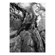 Basalt rocks personalized invitation