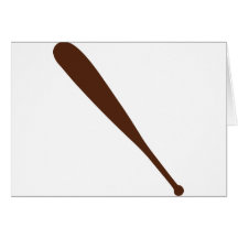 Baseball Bat Card