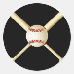BASEBALL BATS AND BALL STICKERS
