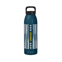 Baseball Bats-White Out Water Bottle