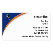 Baseball Business Cards