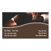 Baseball Business Cards