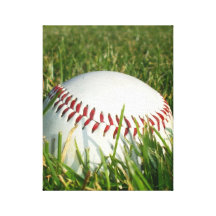 Baseball canvas print