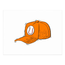 Baseball Cap Postcards