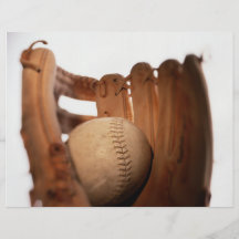 Baseball Glove & Ball Flyers