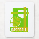 Baseball  green mousemat