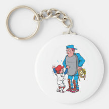 baseball kid arguing with the umpire key chains
