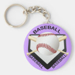 BASEBALL LOGO KEYCHAINS