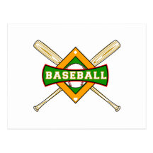 Baseball Logo Post Card
