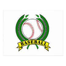 Baseball Logo Post Card