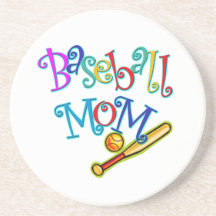 Baseball Mum Drink Coaster