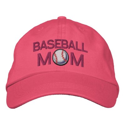 Baseball Mum Embroidered Baseball Caps