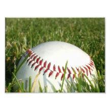 Baseball photo print