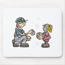 Baseball & Softball Mouse Mat