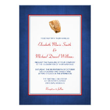 Baseball Wedding Invitations