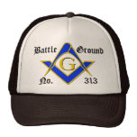Basic 3 Colour Logo Mesh Hats