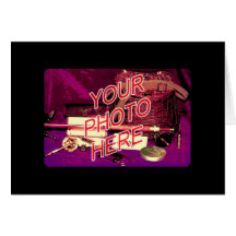 Basic Black Frame Greeting Card