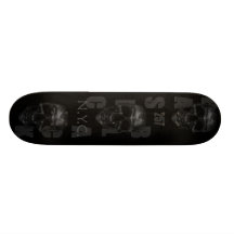 Basic Black Skateboard