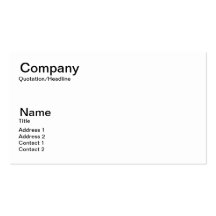 Basic Business Card