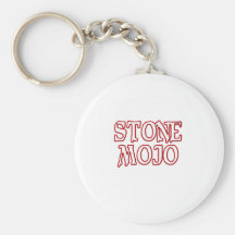 Basic Official Stone Mojo Logo Keychain