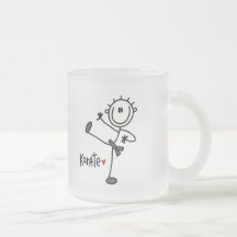 Basic Stick Figure Karate T-shirts and Gifts Coffee Mugs