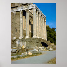 Basilica in the Roman Forum Posters