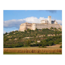 Basilica of Assisi Postcard