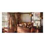 Basket Maker - The basket makers house Custom Photo Card