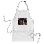 Basket of Crocheting and Thread Aprons