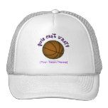 Basketball - Brown/Purple Hat
