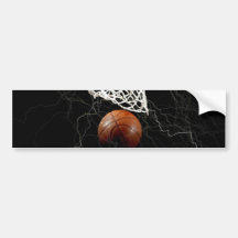 Basketball Bumper Stickers