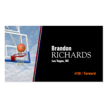 Basketball - Business Cards