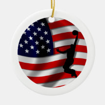 basketball Christmas ornament