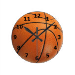 Basketball Clock with Numbers