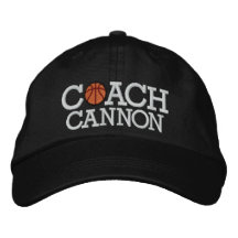 Basketball Coach Cap - SRF Embroidered Baseball Caps