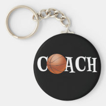 Basketball Coach Keychains