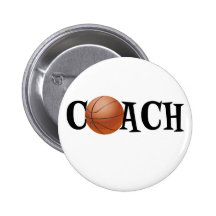 Basketball Coach Pin