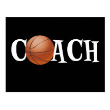 Basketball Coach Postcards