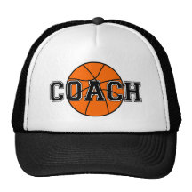 Basketball Coach T-shirts and Gifts. Hat