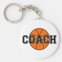 Basketball Coach T-shirts and Gifts. Key Chain