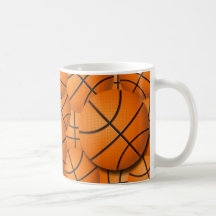 BASKETBALL COLLAGE COFFEE MUGS