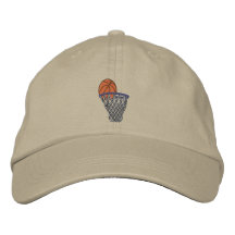 Basketball Embroidered Hat