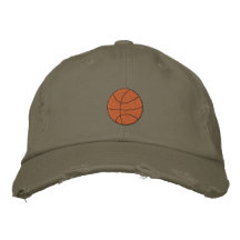 Basketball Embroidered Hat
