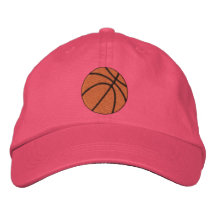 Basketball Embroidered Baseball Cap