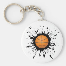 Basketball Explosion Keychain