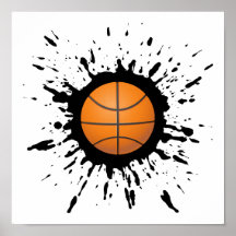 Basketball Explosion Posters