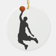 Basketball Fly Guy Christmas Tree Ornament