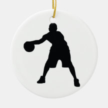 Basketball Player Christmas Ornaments